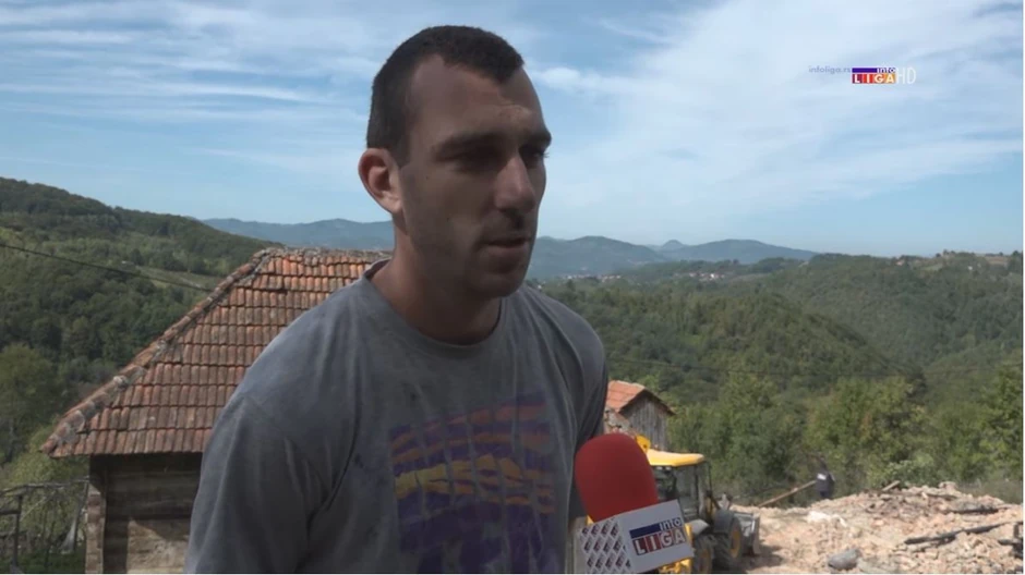 Milan Radovanović, požar