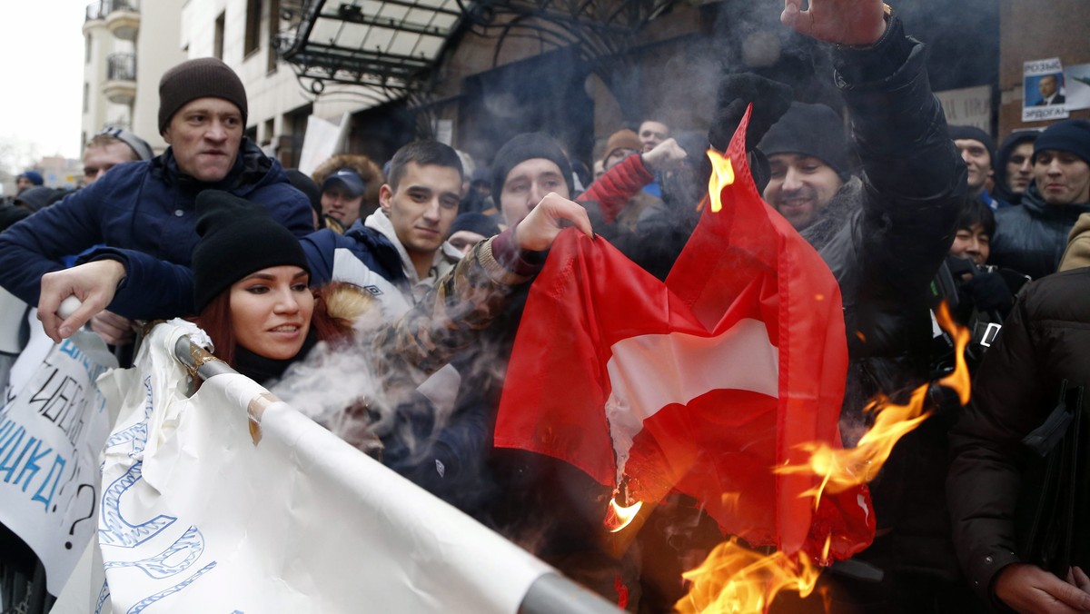 RUSSIA TURKEY SYRIA WARPLANE DOWNED (Protest against downing of Russian bomber by Turkish air force)