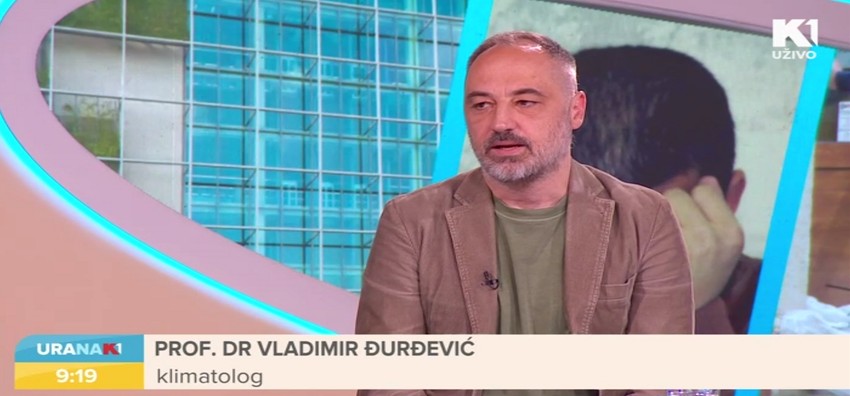 Prof. dr Vladimir Đurđević na K1