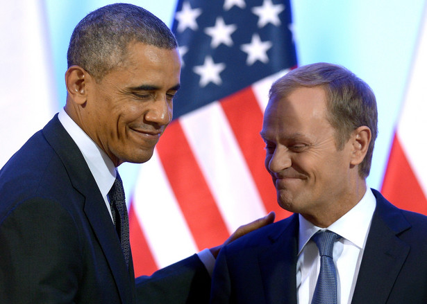 Barack Obama i Donald Tusk PAP/Radek Pietruszka