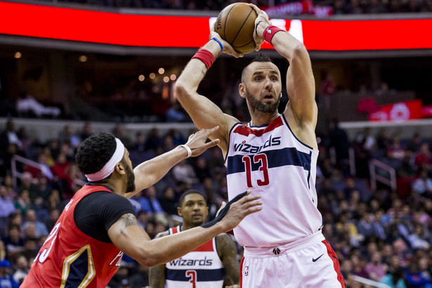 Liga NBA: Świetny mecz Gortata. Wizards pokonali New York Knicks