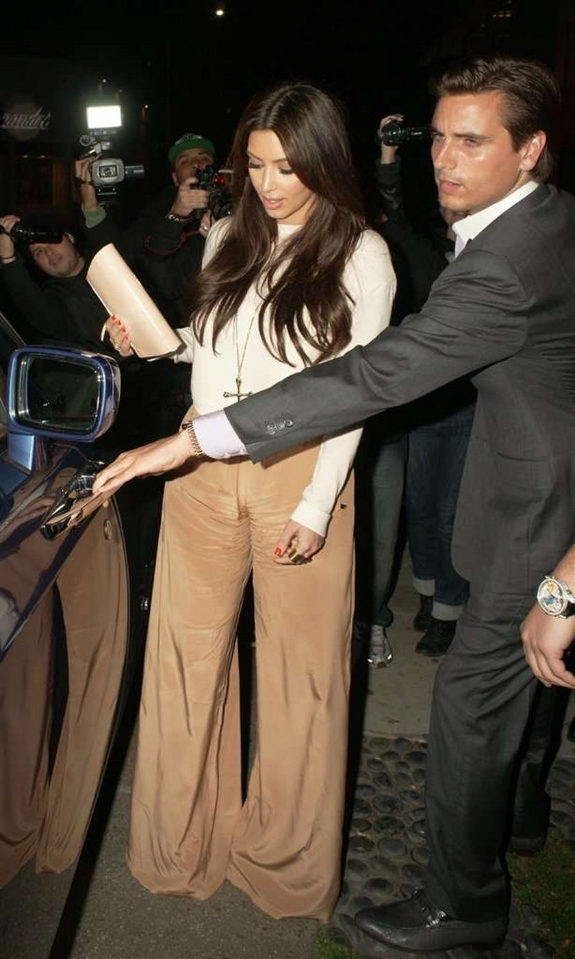 Kim Kardashian spodnie XXL