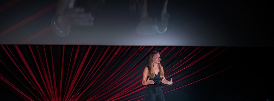 Zofia Kierner, CEO Girls Future Ready, podczas TEDx Warsaw 2021