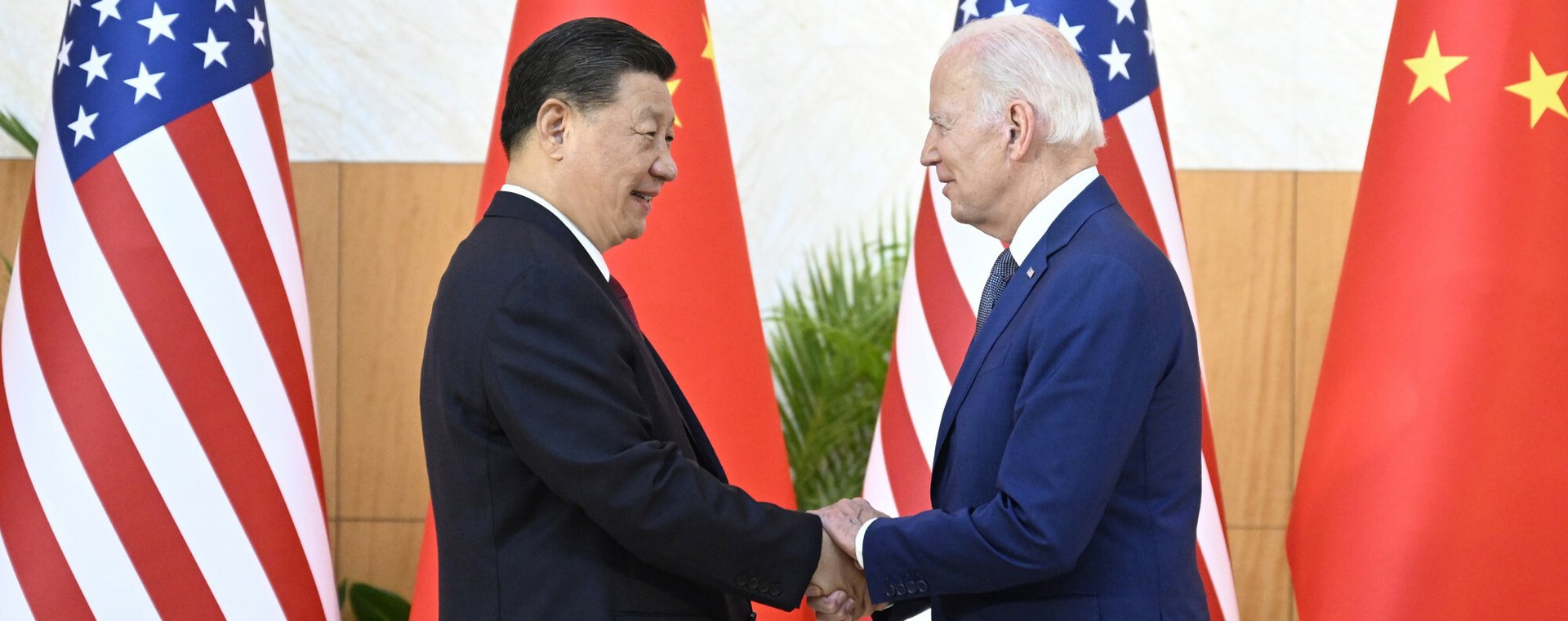 Przywódcy Chin i USA: Xi Jinping i Joe Biden