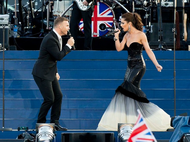 Cheryl Cole i Gary Barlow