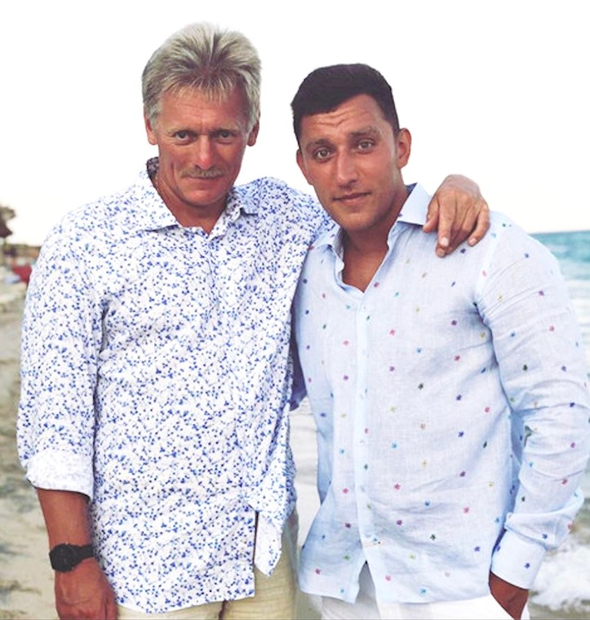 Dmitrij i Nikolaj Peskov u novembru 2016.