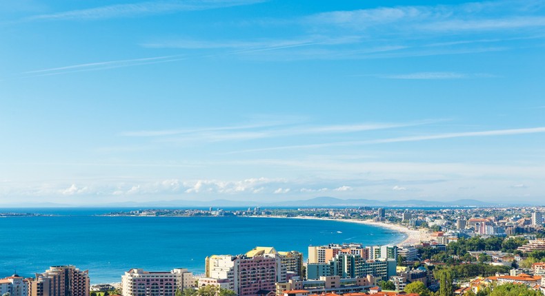 Sunny beach Bulgaria