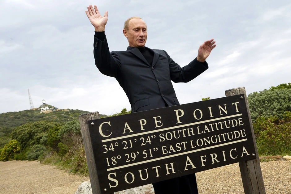 Putin u Južnoj Africi u septembru 2006.