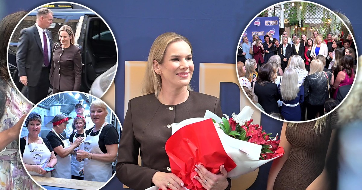 Marta Nawrocka podbija Nowy Jork. Kolejka do rozmowy z pierwszą damą