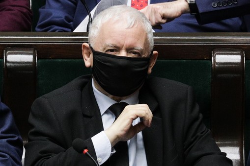 Prezes PiS Jarosław Kaczyński