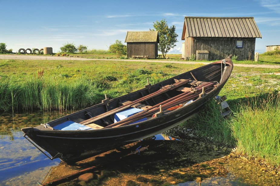 Nieodłącznym elementem krajobrazu Gotlandii są rozrzucone wzdłuż wybrzeża niewielkie rybackie wioski.