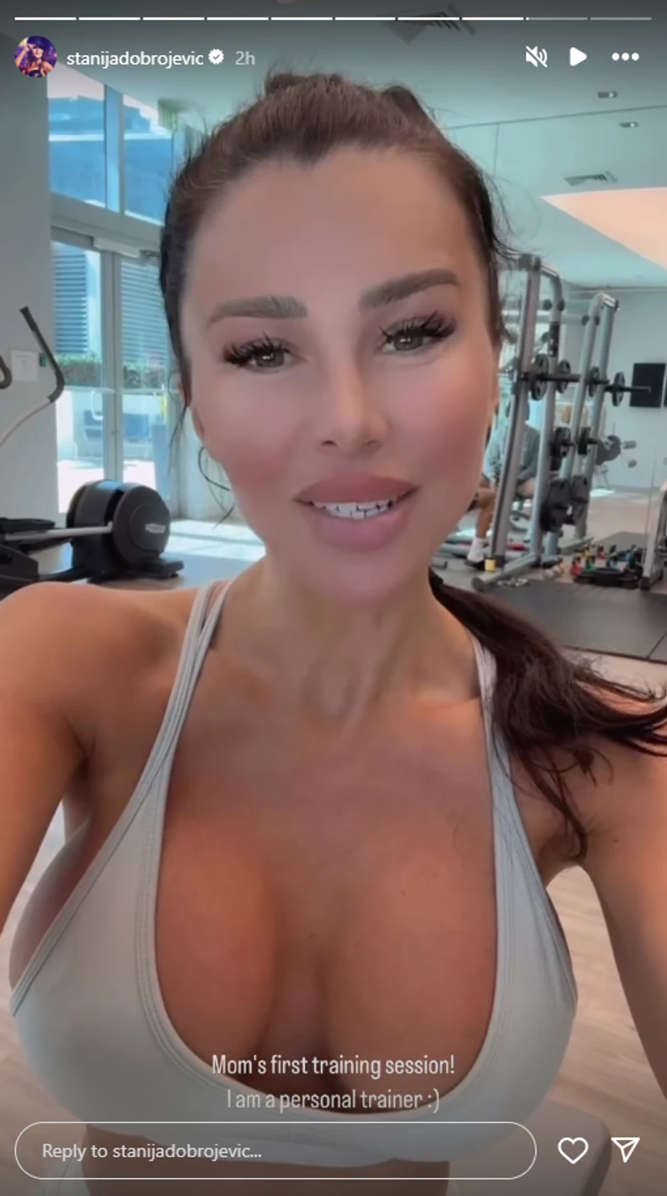 Stanija Dobrojević, objava iz Majamija