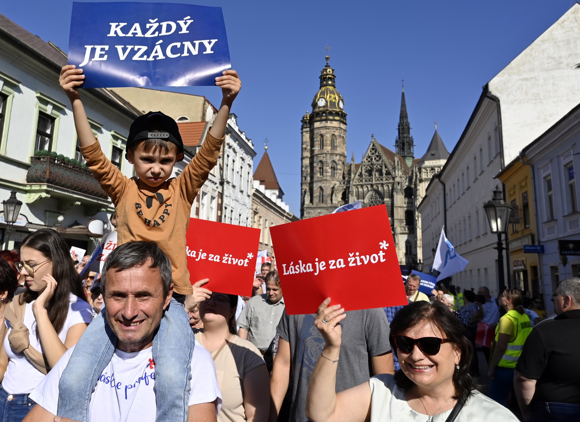 Národný pochod za život sa do Košíc vrátil po 11 rokoch.