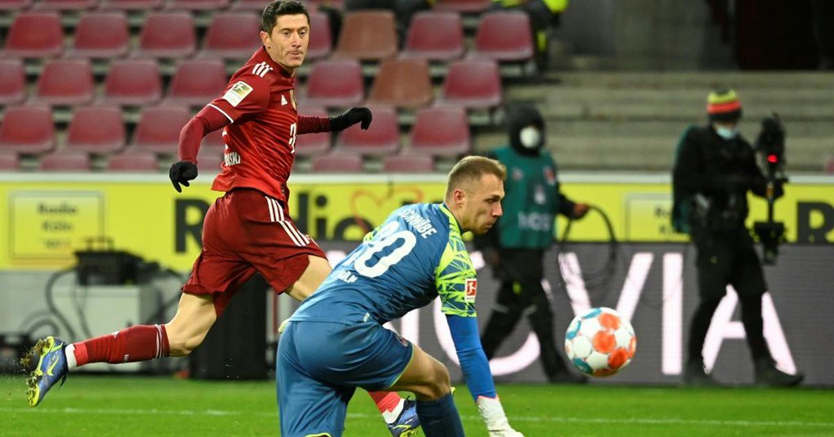 Lewandowski eyes toppling own record of 41 Bundesliga goals