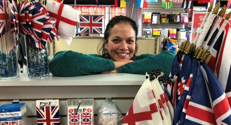 Susan Braverman, president of The Flag Shop in Vancouver says there's been an uptick in local demand for the Union Jack and Saint George's Cross flags since Prince Harry and Meghan announced their move to Canada