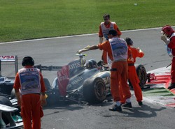 Kara za wypadek na Monzie. Pięć miejsc do tyłu