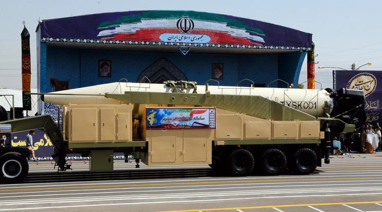 Irán is rakétákat tesztel / Fotó: AFP