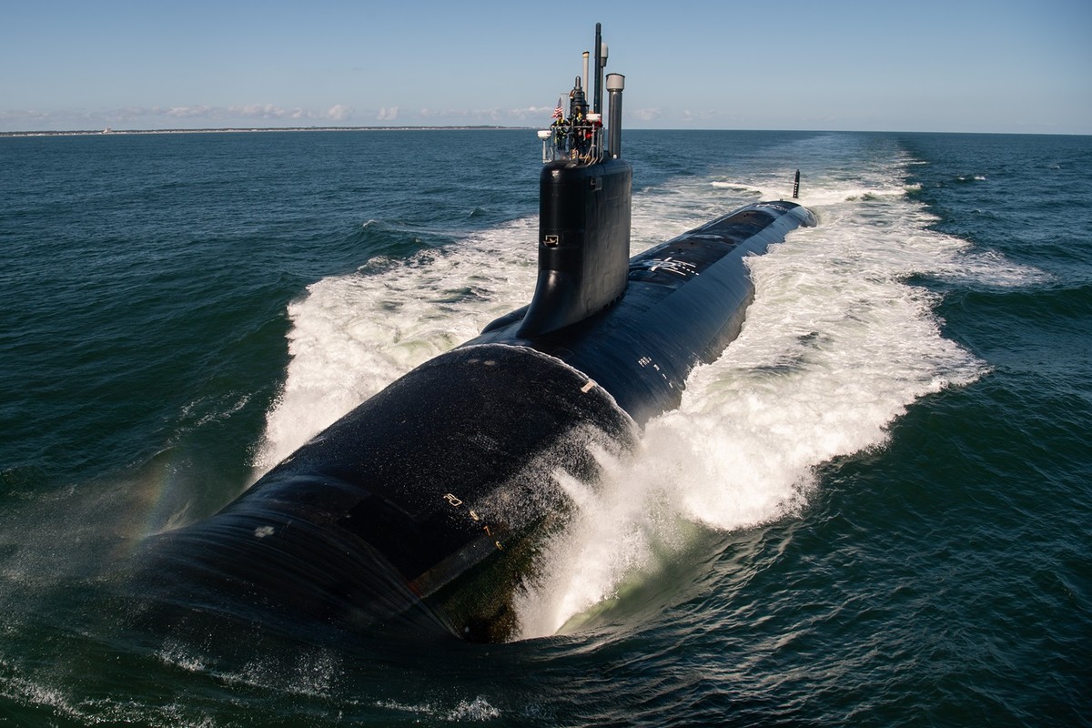 Virginia-Class Submarine USS Massachusetts - Okręt USS Massachusetts, fot. Huntington Ingalls Industries (HII)