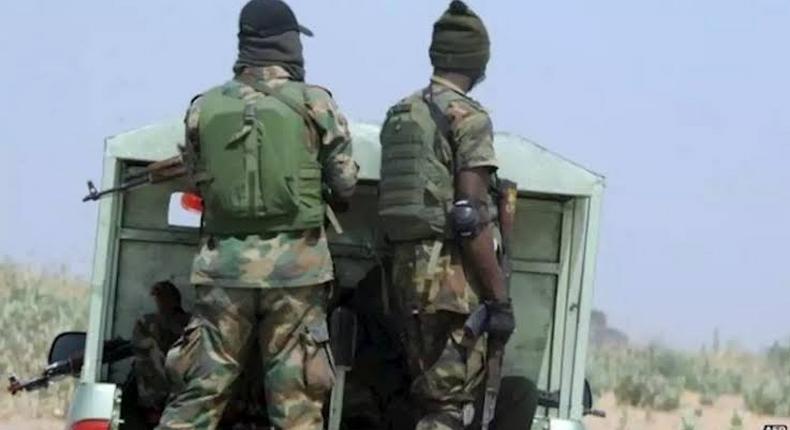 Nigerian Army on patrol (Head Topics)