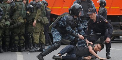 Demonstracje w całej Rosji. Policja wyjątkowo brutalna!