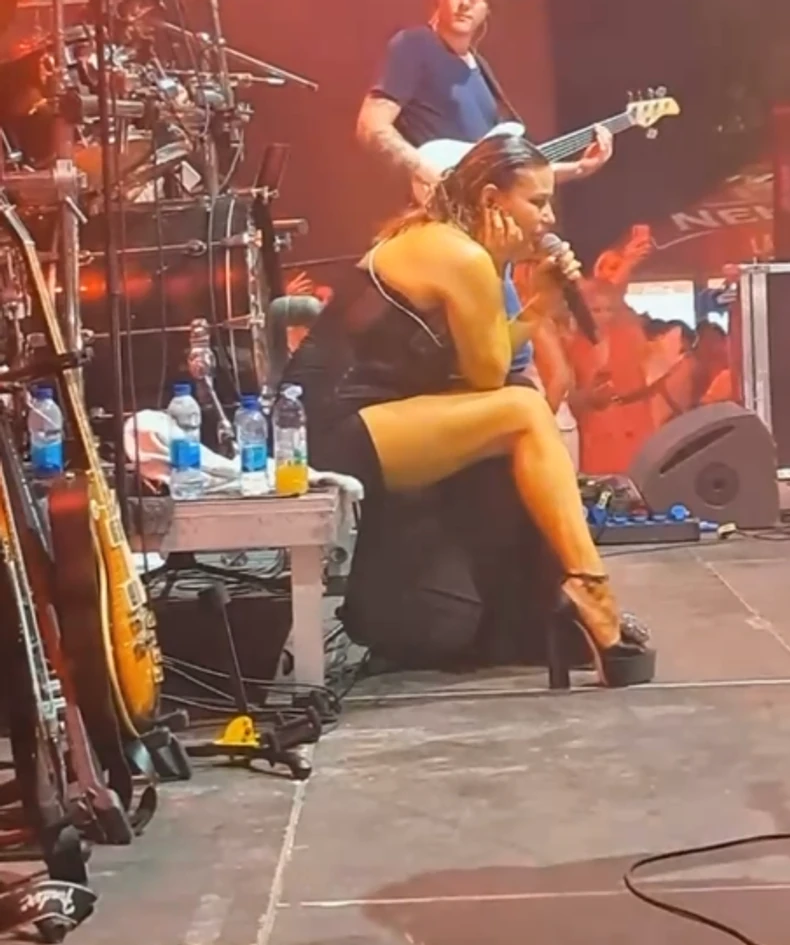 Ana Nikolić na nastupu