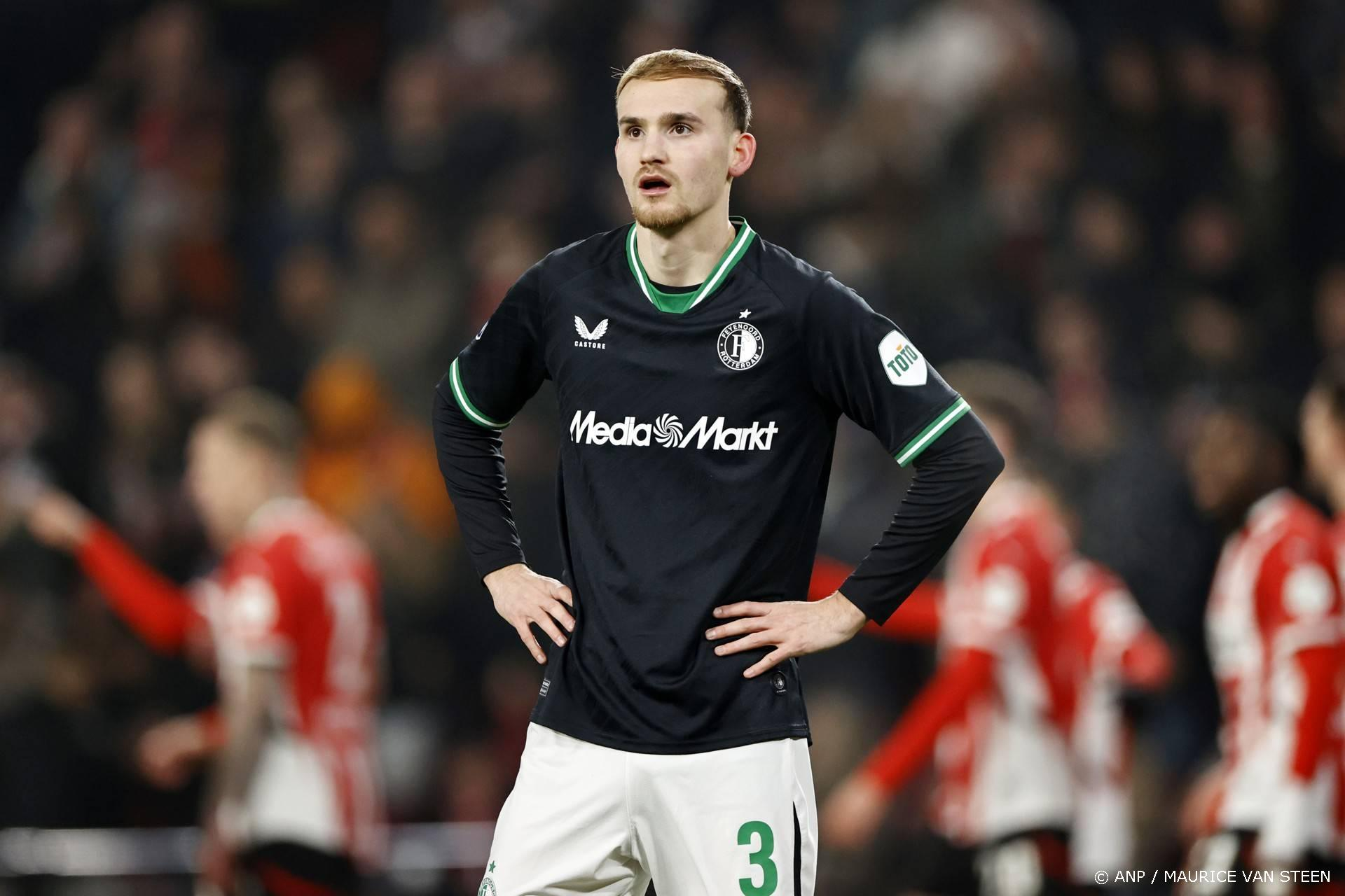 Thomas Beelen zwaar geblesseerd bij Feyenoord