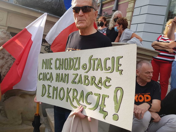 Protesty w Gdańsku