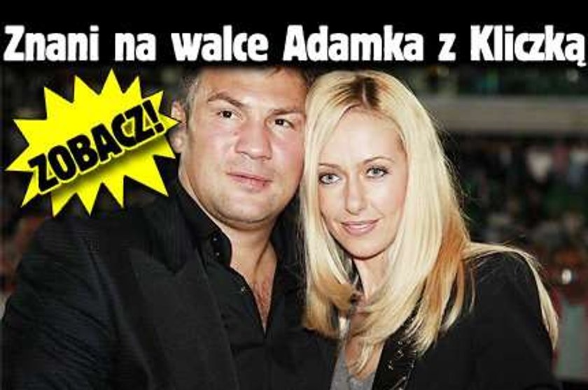 Znani na walce Adamka z Kliczką. ZOBACZ!