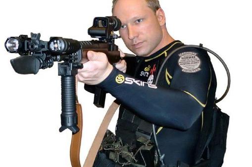 Anders Behring Breivik morderca z Norwegii