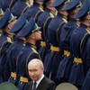 Vladimir Putin na ceremoniji povodom 85. godišnjice invazije nacističke Nemačke na SSSR na Dan sećanja u Moskvi 22. juna