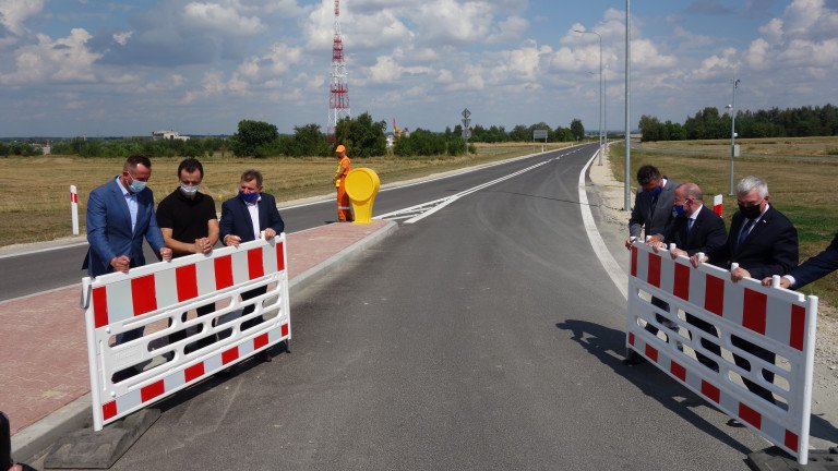 Otwarcie tzw. trzeciej obwodnicy Jędrzejowa