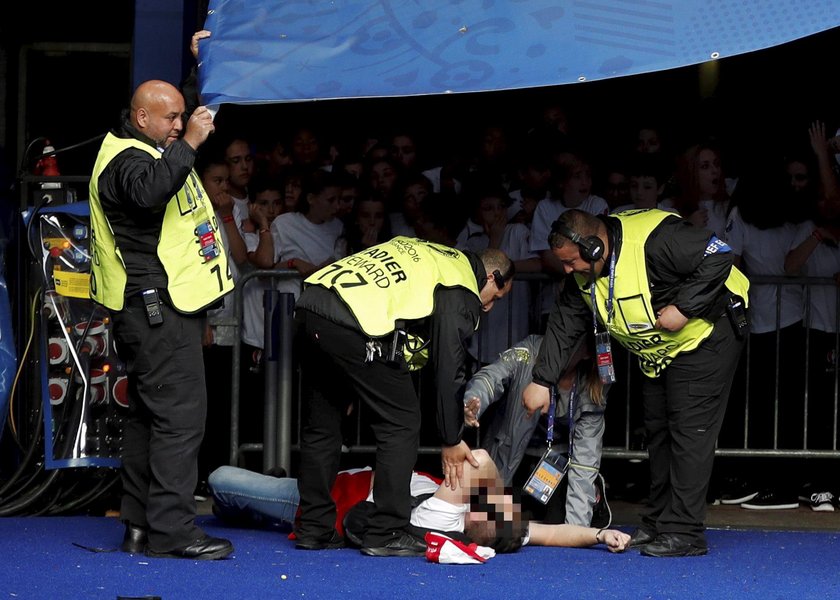 Dramat polskiego kibica na Saint-Denis FOTO