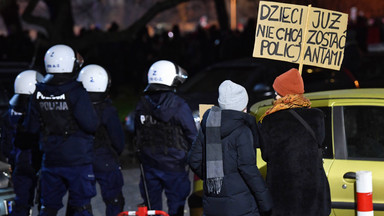 Dziennikarka o proteście kobiet: najbardziej agresywne były policjantki