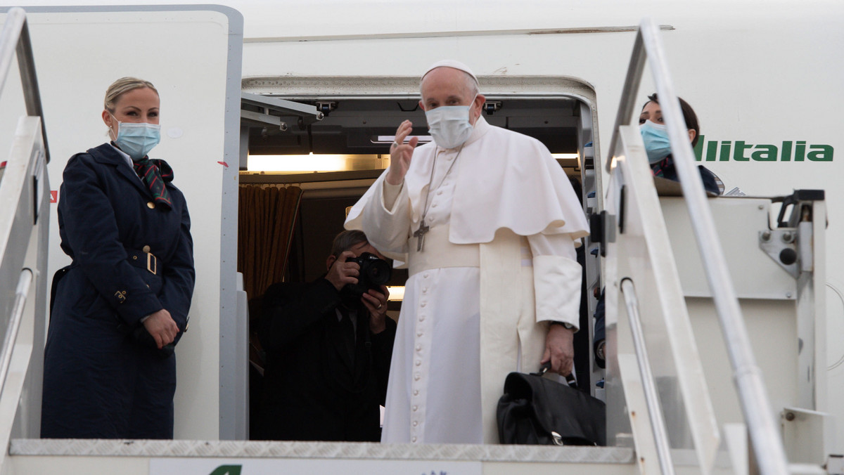 Pielgrzymka papieża do Iraku. Bagdad powitał papieża Franciszka