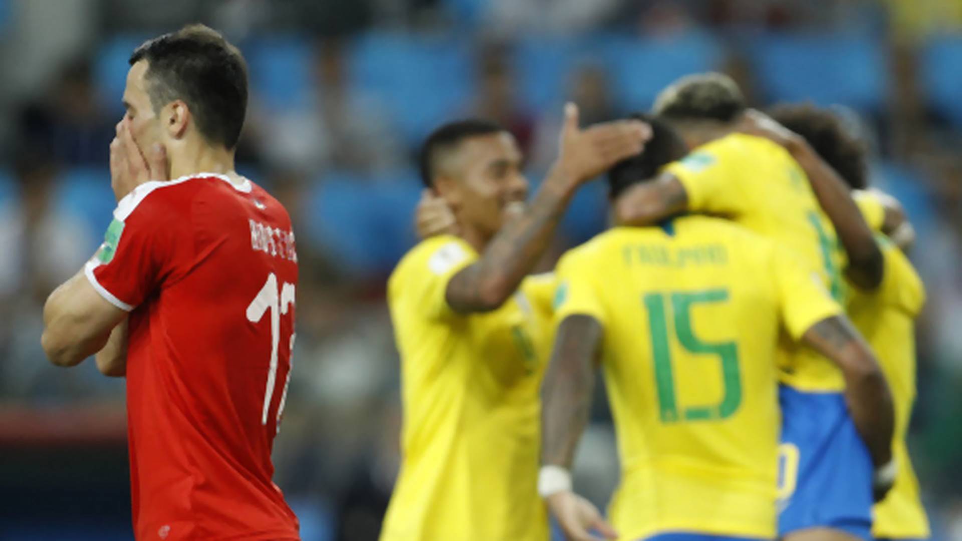 Fotka sa utakmice Srbija - Brazil koja pokazuje ko je pravi pobednik