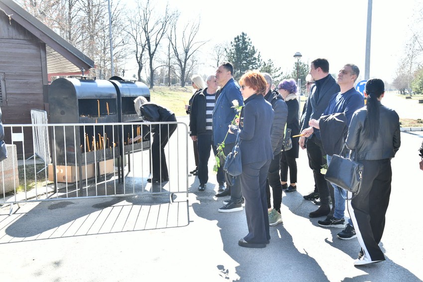 Sahrana Saše Popovića