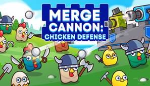 Merge Cannon: Chicken Defense