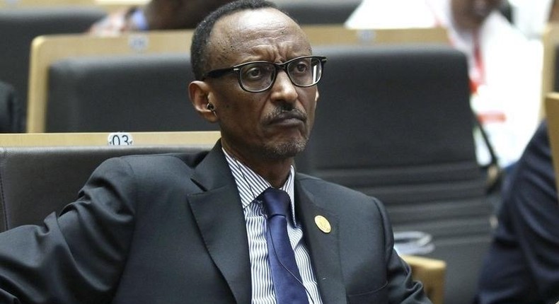 Rwanda's President Paul Kagame attends the opening ceremony of the 24th Ordinary session of the Assembly of Heads of State and Government of the African Union (AU) at the African Union headquarters in Ethiopia's capital Addis Ababa, January 30, 2015. REUTERS/Tiksa Negeri