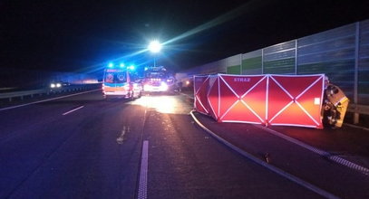 Tragedia na A1. Auto stanęło w ogniu. Wszyscy zginęli. Wśród ofiar dziecko. Wstrząsające relacje świadków