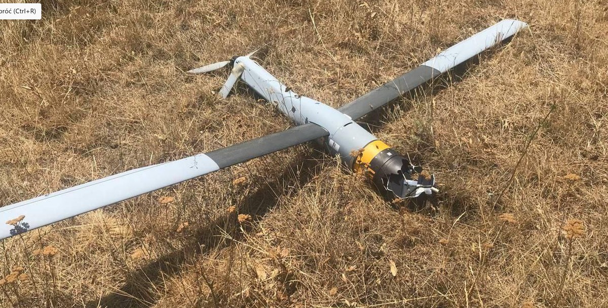 Amerykański dron który nie doleciał do celu