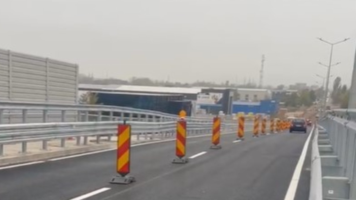 S-a deschis pasajul DN3 peste A0, ultima piedică majoră în calea loturilor 3 și 4 de pe autostradă