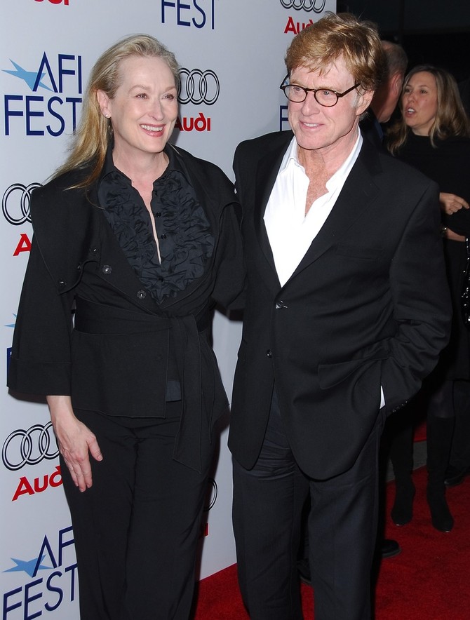 Meril Strip i Robert Redford