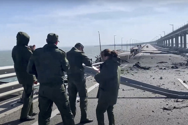 Eksplozja na Moście Krymskim. Rosyjski Komitet Śledczy podaje własne ustalenia