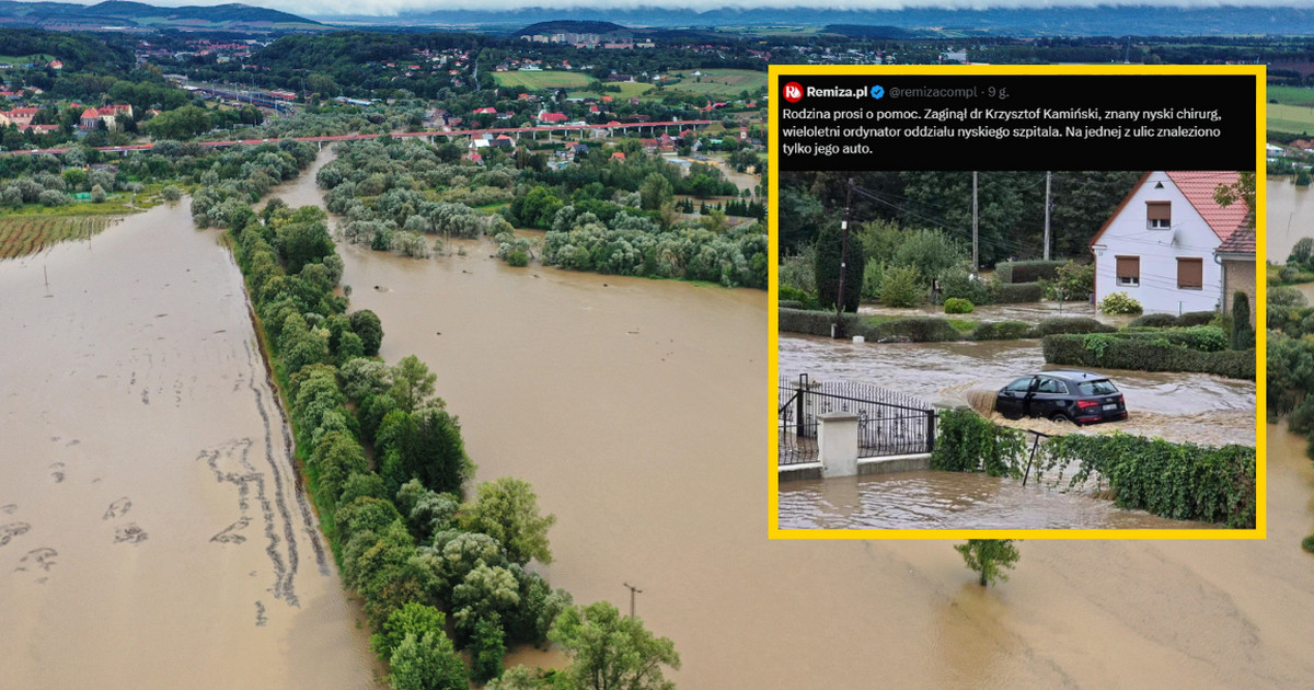 Nie żyje znany chirurg, ordynator szpitala. To piąta ofiara powodzi