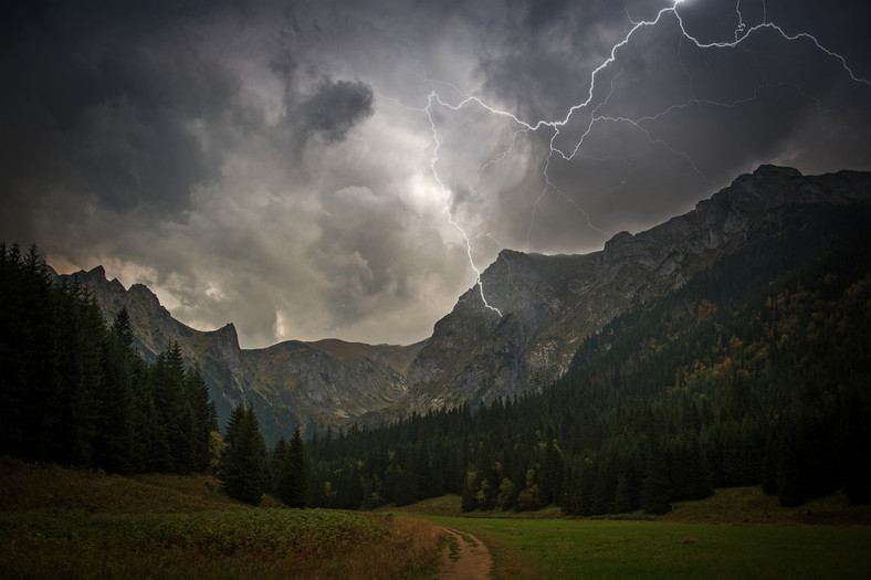 Burza w Tatrach