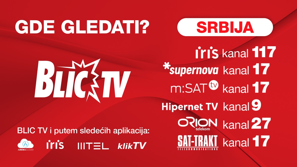 Blic televizija od sada na novom programu: Bogat sadržaj informativnih i zabavnih emisija, filmovi i serije koje volite moći ćete da gledate na MTS KANALU 117!