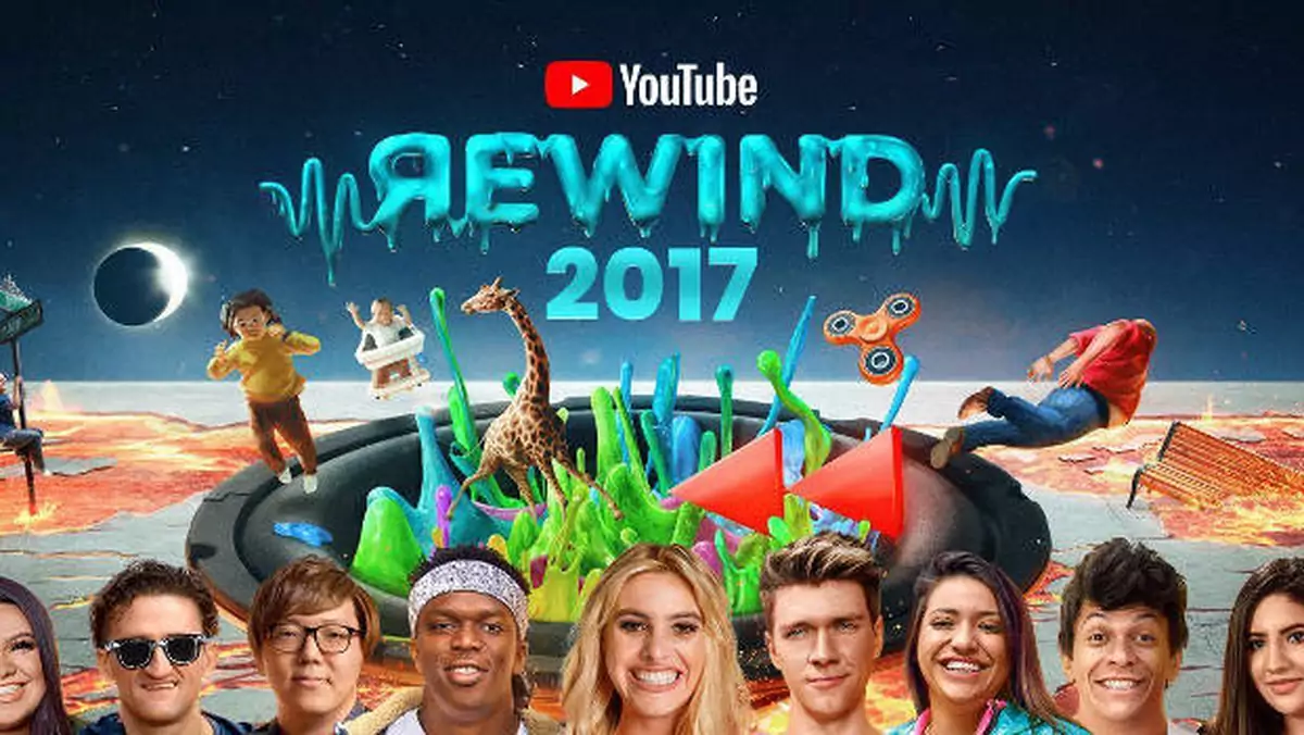 YouTube Rewind 2017, czyli co oglądaliśmy w YouTube w Polsce i na świecie