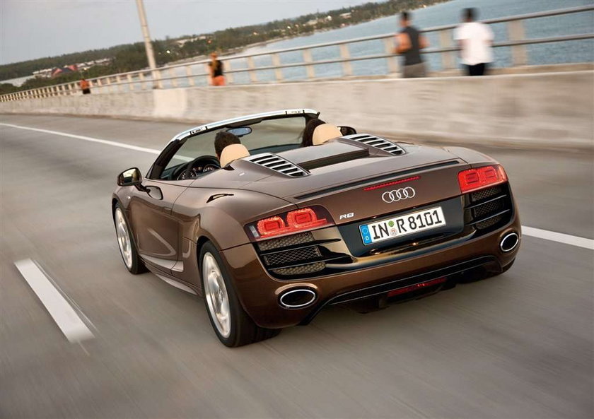 Nowa super bryka: Audi R8 Spyder