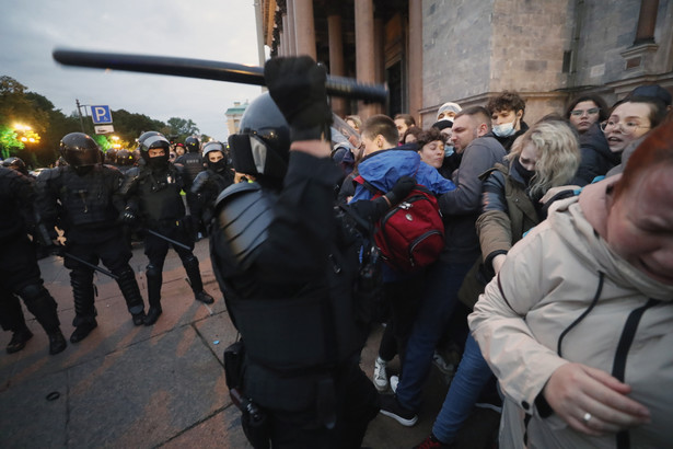 Protesty przeciwko mobilizacji