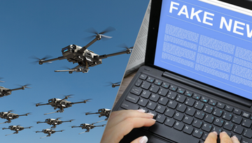 Dezinformacja po ataku rosyjskich dronów. Eksperci: Polska jest celem wojny informacyjnej